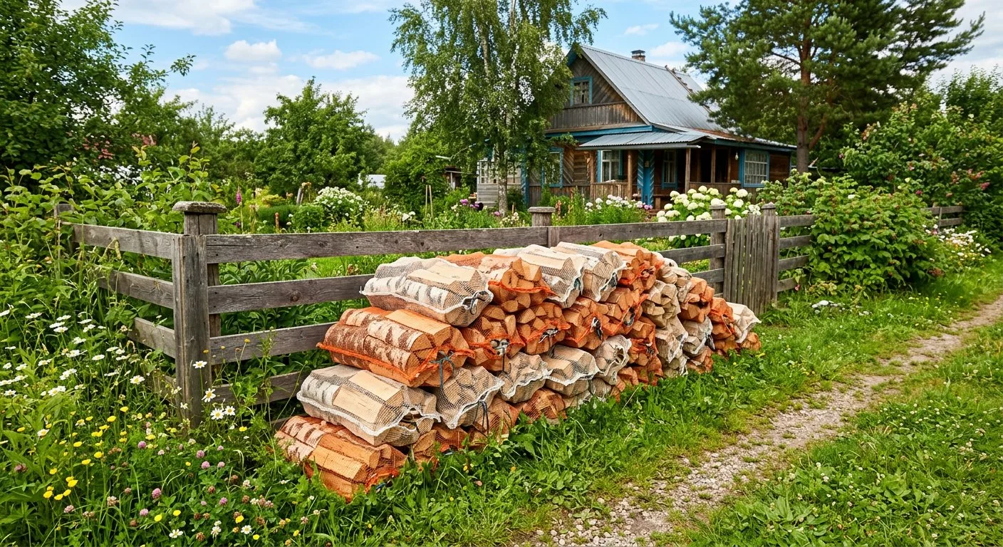 Дрова для дачи в Красноярске