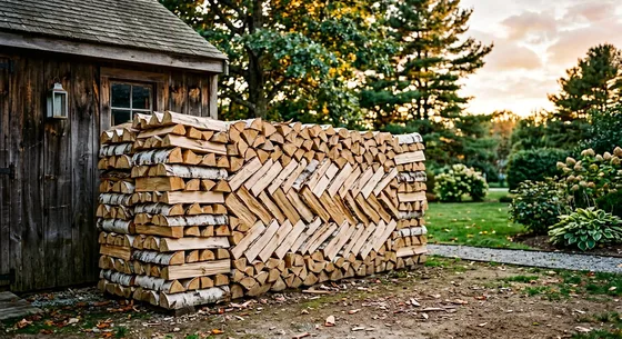 Укладка дров в Красноярске, переулок Печная, 10